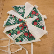 Christmas Bunting - Floral