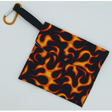 Flames Mask Pouch