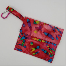 Psychedelic Pink Mask Pouch