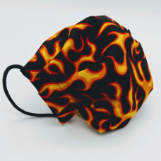 Flames Face Mask